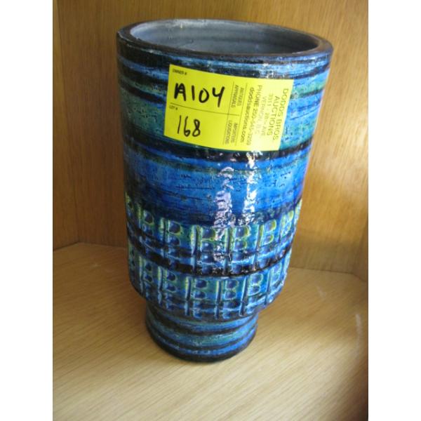 BITOSSI ITALIAN BLUE VASE
