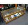 Image 1 : GLASS TOP COFFEE TABLE