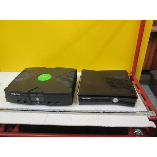 XBOX 360 & XBOX CONSOLES - NO CORDS OR CONTROLLERS