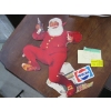 Image 1 : PEPSI CARDBOARD SANTA BY NORMAN ROCKWELL - VINTAGE
