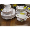 Image 2 : LG. LOT OF ROYAL ALBERT PETITE POINT CHINA & A HIGHLAND THISTLE GRAVY BOAT
