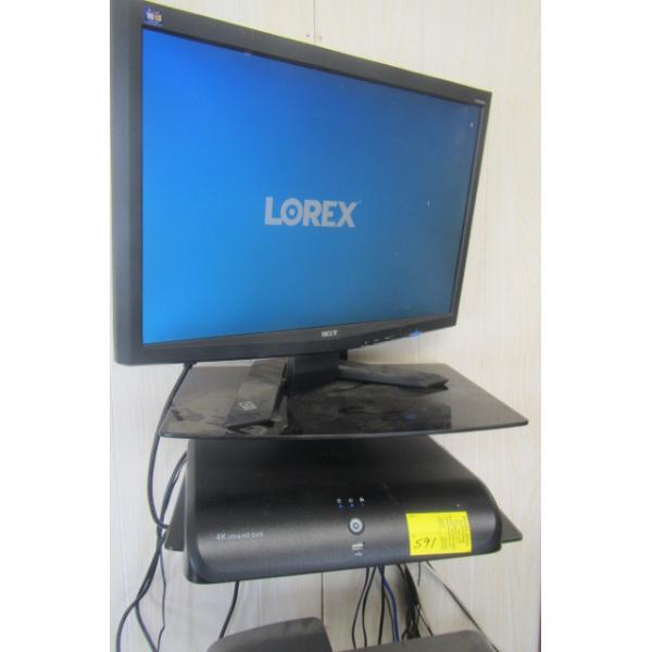 SURVEILLANCE SYSTEM W/MONITOR & CAMERAS