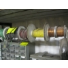 Image 3 : LARGE LOT OF MISC. - WIRE, SMALL COMPARTMENTS W/CONTENTS, ETC.