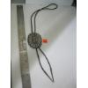 Image 1 : NAVAJO SILVER, TURQUOISE & CORAL BOLO TIE