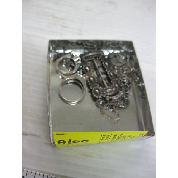 ASST. RINGS, NECKLACES, BROACH, ETC.
