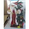 Image 2 : CHRISTMAS POTTED PLANT & SANTA CLAUS FIGURINE
