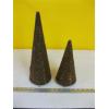Image 1 : 2 BEADED DECORATIVE CONES