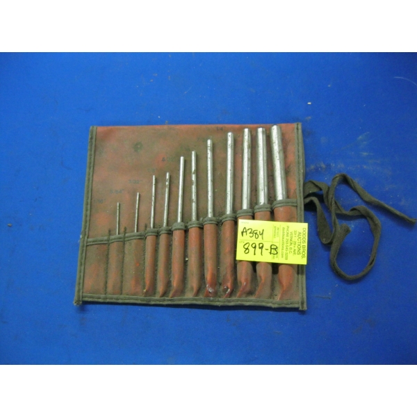 SNAP ON ROLL PIN PUNCH SET