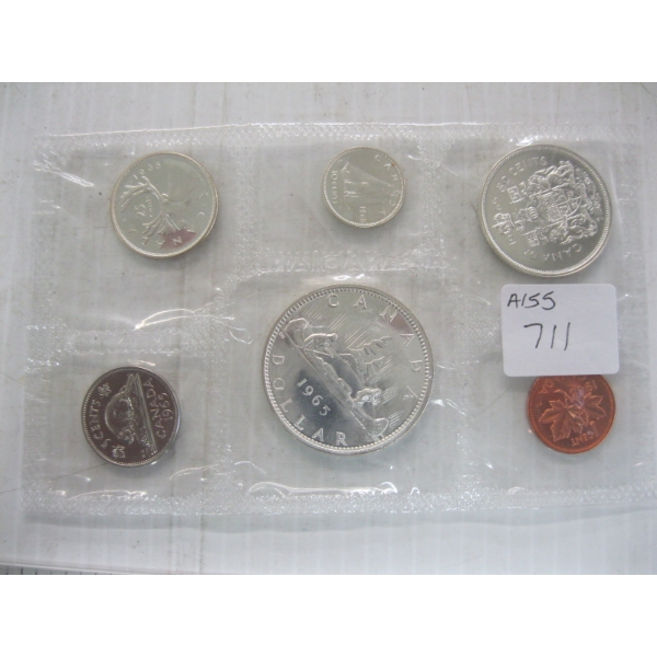 1965 CDN UNCIRCULATED COIN SET