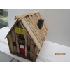 Image 2 : WOODEN SM. HOUSE & A PICNIC BASKET CRATE