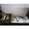 Image 1 : ASST. EXTENSION CORDS, POWER BARS, BRUSH, ETC.