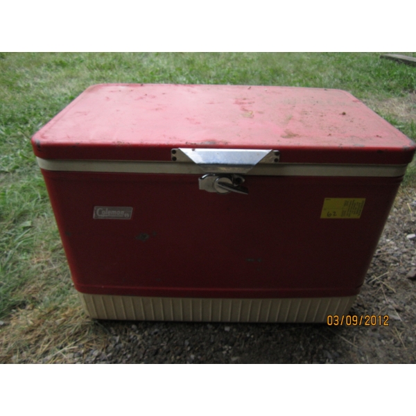 RED COLEMAN COOLER