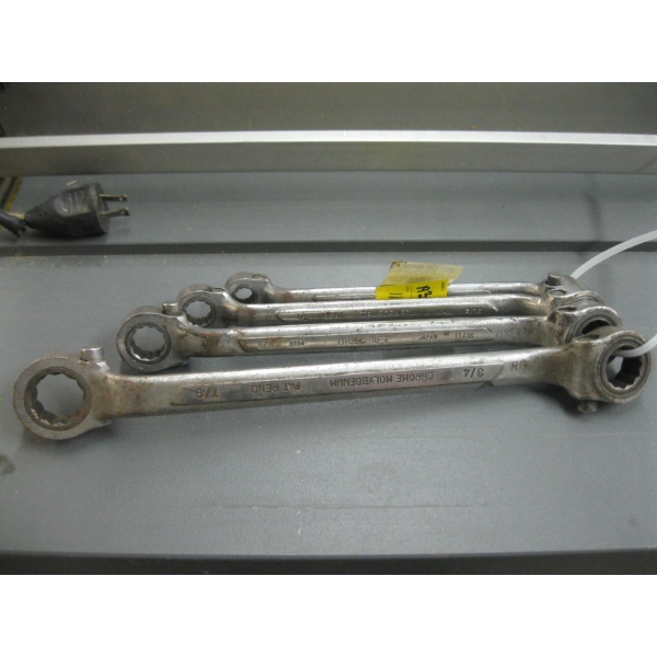 SET OF TIRECRAFT BOX END WRENCHES