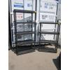 Image 1 : 2 DIFFERENT SIZE PLASTIC SHELVING UNITS