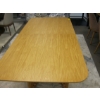 Image 2 : CASA 200CM EXTENDABLE TABLE W/DOUBLE PEDESTAL BASE - OAK