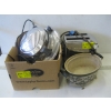 Image 1 : MISC. WAFFLE IRON, TOASTER, SILVERPLATE DISHES, ETC.