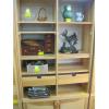Image 1 : PINE 2 DOOR 2 DRAWER OPEN CABINET