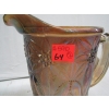 Image 2 : CARNIVAL GLASS PITCHER & BOWL