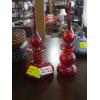 Image 1 : 2 RAINBOW GLASS MCM DECANTERS