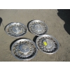 Image 1 : SET OF 4 CADILLAC HUBCAPS - SOME DAMAGE