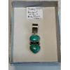 Image 1 : SILVER .925 PENDANT W/BLUE STONES