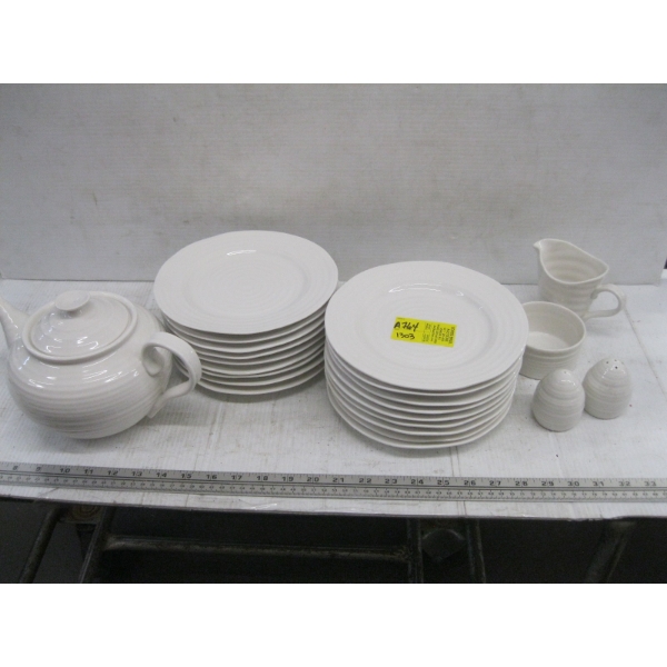 WHITE SOPHIE CONRAN DISHES
