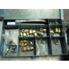 Image 2 : 3 METAL CASES W/ASST. CONTENTS - BRASS FITTINGS, ETC.