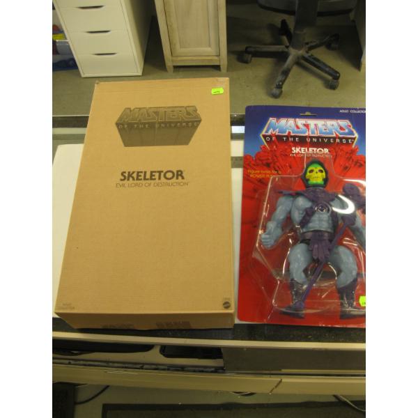NEVER OPENED MASTERS OF THE UNIVERSE SKELETOR W/ORIGINAL BOX