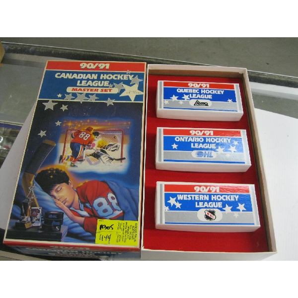 CANADIAN HOCKEY LEAGUE MASTER SET FROM 1991