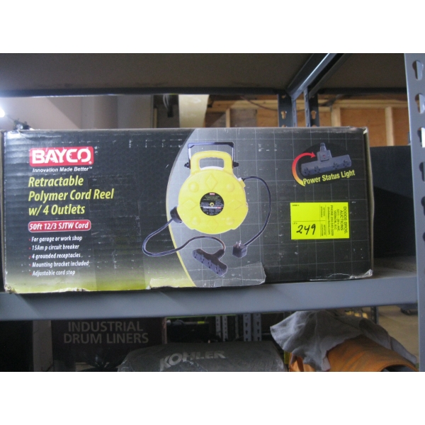 NEW RETRACTABLE CORD REEL