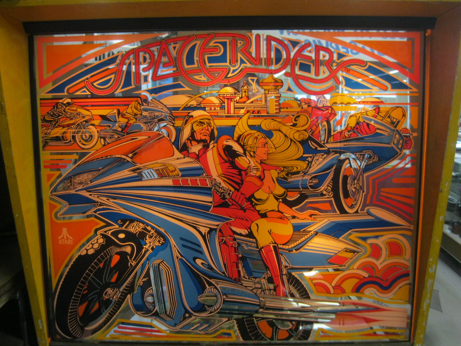 Easy Rider Pinball Machine SPACE RIDERS PINBALL MACHINE - SORT OF WORKS BUT NEEDS WORK - Dodds Auction