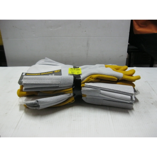 4 PAIR OF NEW LEATHER GLOVES