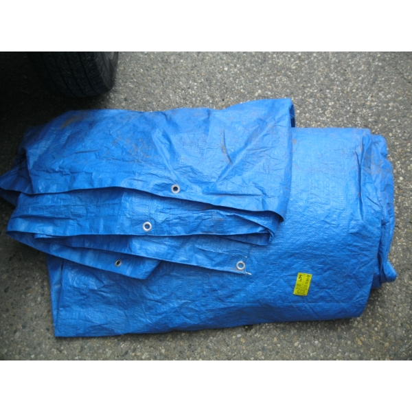 LG. BLUE TARP