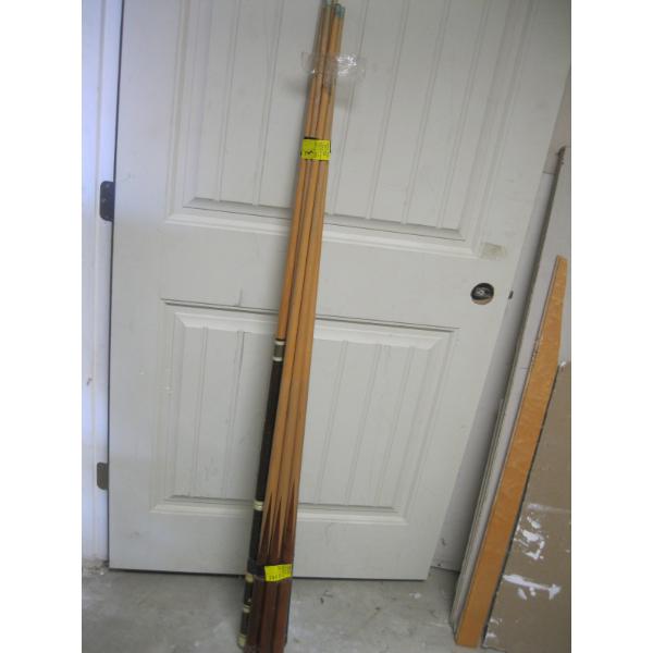 BUNDLE OF ASST. POOL CUES