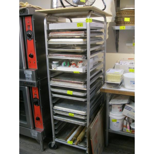 PAN RACK ON CASTORS