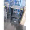 Image 2 : BLACK STEREO CABINET W/GLASS DOOR