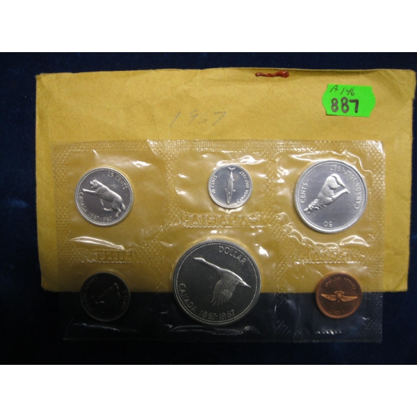 1967 COIN SET