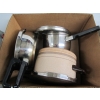 Image 3 : 2 BOXES OF MISC. POTS, PANS, ETC.