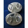 Image 2 : 2 SILVER PENDANTS FOR CORD OR CHAIN