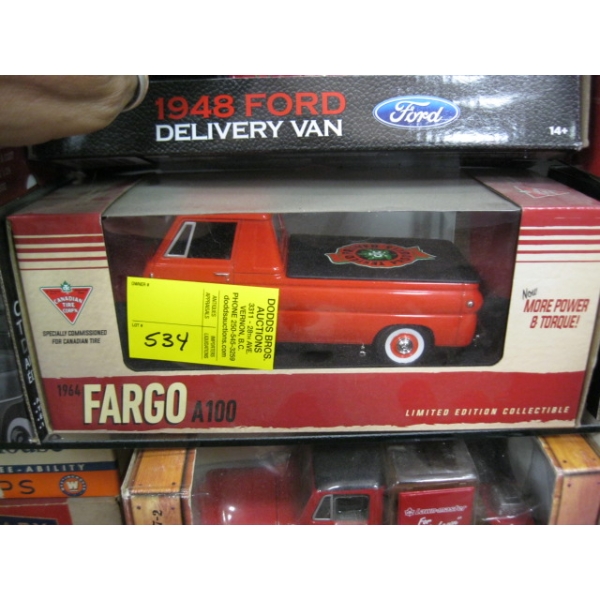 1964 FARGO A100 DIECAST DELIVERY FAN