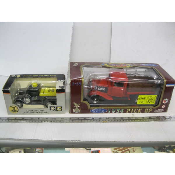 2 DIECAST TRUCKS IN ORIGINAL BOXES