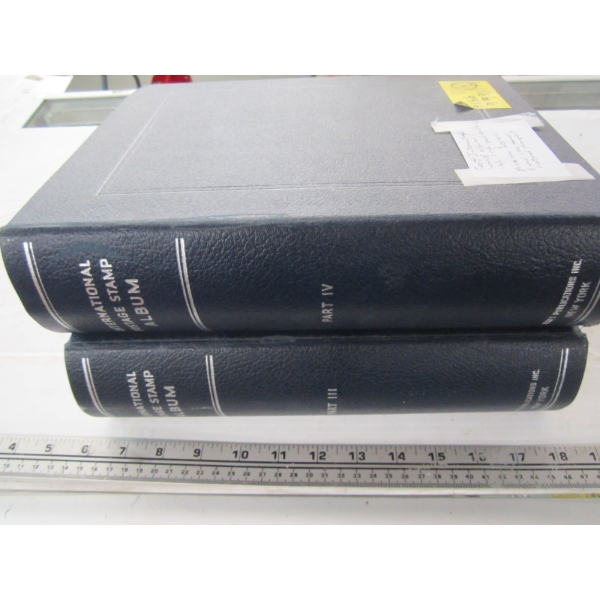 2 LG. STAMP ALBUMS