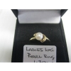Image 3 : LADIES 10KT PEARL RING, 1.7G, SZ 3 3/4