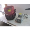 Image 1 : HUSKY TOOL TOTE & A GAST COMPRESSOR/VACUUM PUMP