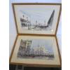 Image 4 : 8 FRAMED PICTURES OF CITY SCAPES