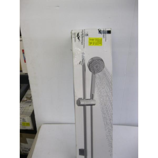 NEW 24" SLIDE BAR SHOWER HEAD W/HAND SHOWER