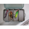 Image 4 : ASST. FISHING LURES, FISH BONKER & ICE FISHING ROD