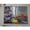 Image 1 : BORN TO BE WILD & MOTHER ROAD METAL SIGNS