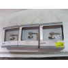 Image 1 : 3 BRUSHED BRONZE TOWEL RINGS