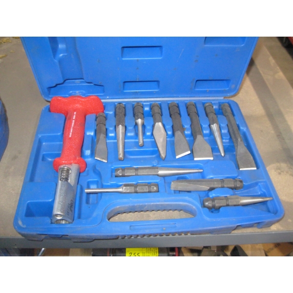 CHISEL KIT W/MULTI TIPS